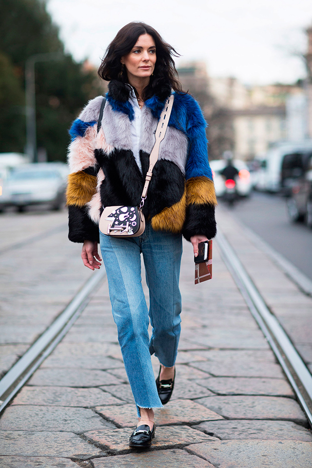 Неделя моды в Милане, осень-зима 2016: street style. Часть 3 (фото 15)