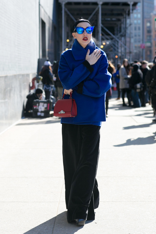 Неделя моды в Нью-Йорке F/W 2015: street style. Часть 1 (фото 2)