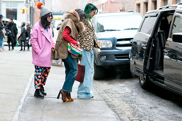 Неделя моды в Нью-Йорке F/W 2015: street style. Часть 2 (фото 15)