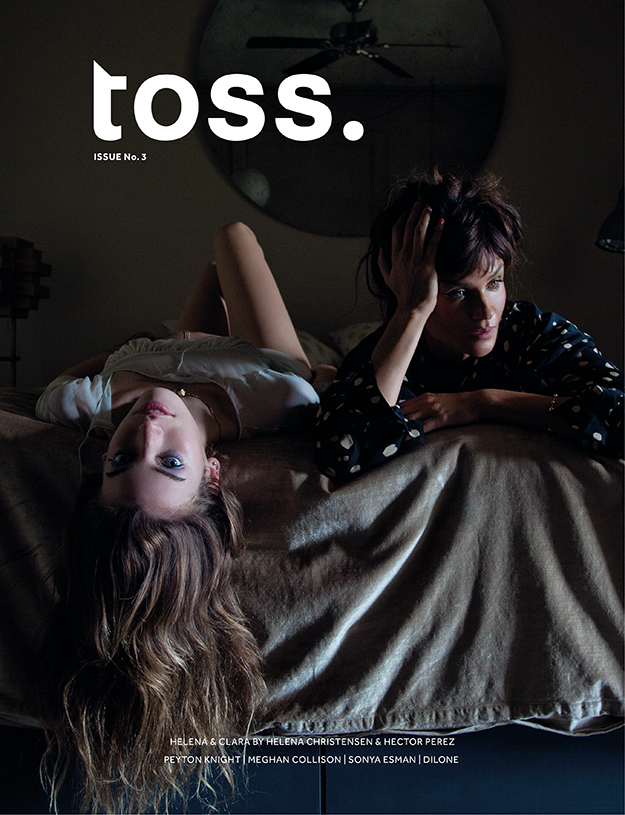 Хелена Кристенсен на обложке российского журнала Toss Magazine No.3 (фото 1)
