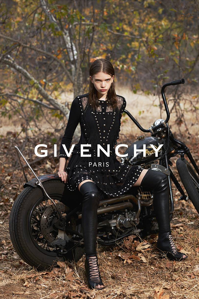 Модели в рекламной кампании Givenchy, весна-лето 2015 (фото 2)