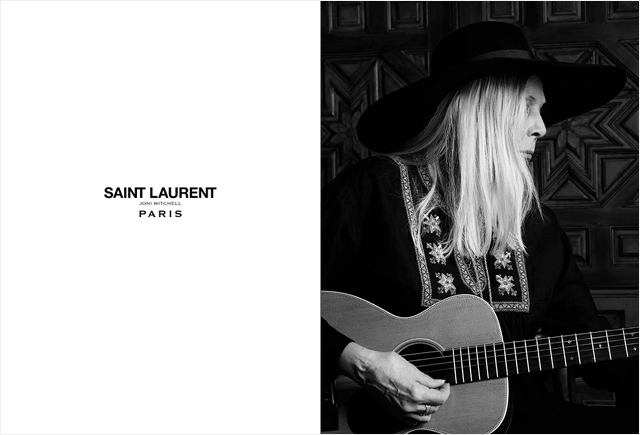 71-летняя Джони Митчелл стала лицом Saint Laurent (фото 2)