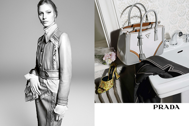Джемма Уорд в новой рекламной кампании Prada (фото 3)