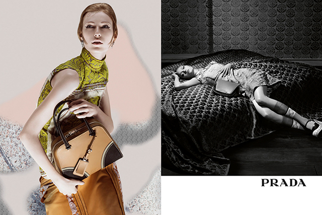 Джемма Уорд в новой рекламной кампании Prada (фото 4)