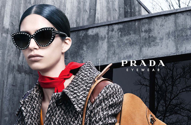 Рекламная кампания очков Prada (фото 2)