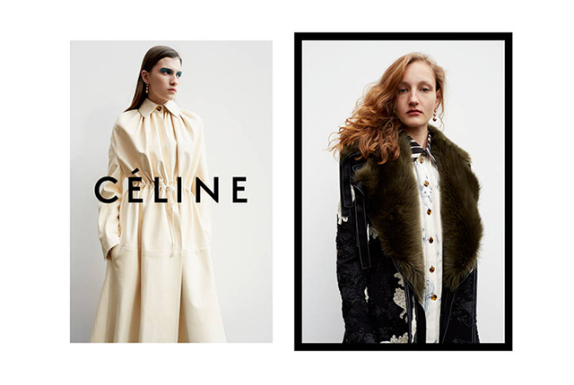 Рекламная кампания Céline, осень-зима 2015 (фото 2)
