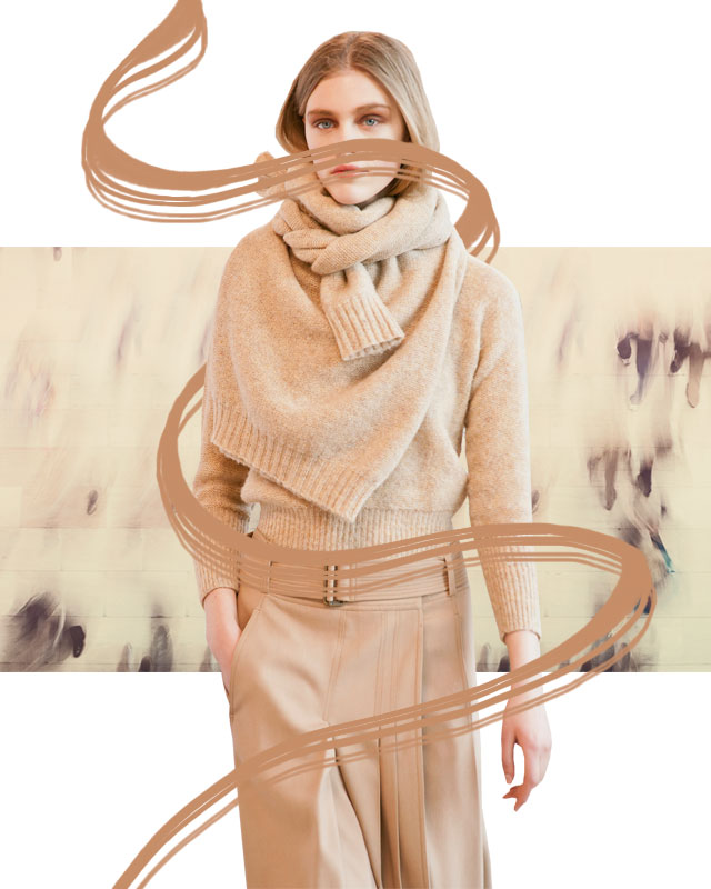 На заметку: свитер в качестве шарфа (фото 1)