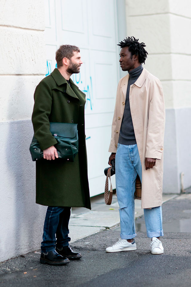 Мужская неделя моды в Милане F/W 2015: street style. Часть 1 (фото 22)