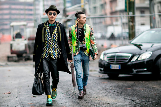 Мужская неделя моды в Милане F/W 2015: street style. Часть 1 (фото 3)