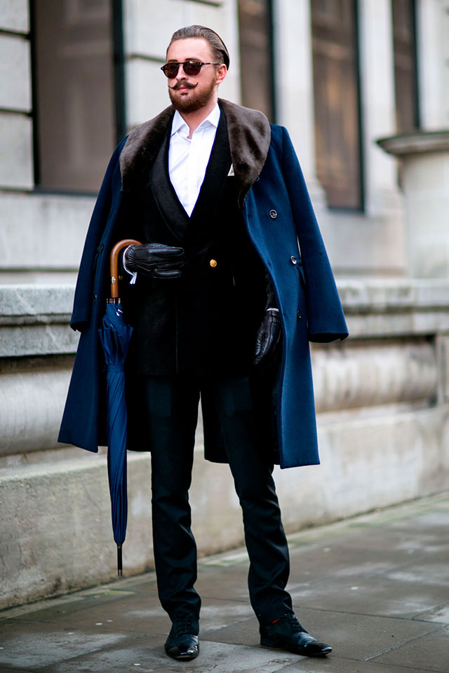 Неделя моды в Лондоне F/W 2015: street style. День второй (фото 10)