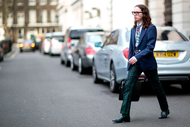 Неделя моды в Лондоне F/W 2015: street style. День второй (фото 9)