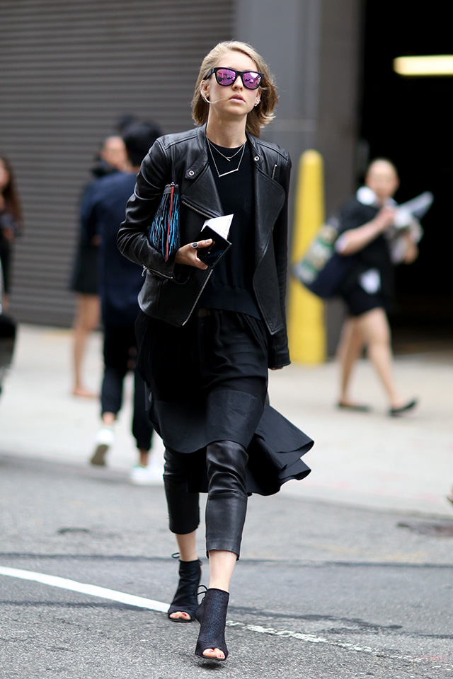 Неделя моды в Нью-Йорке S/S 2015: street style. Часть VIII (фото 8)