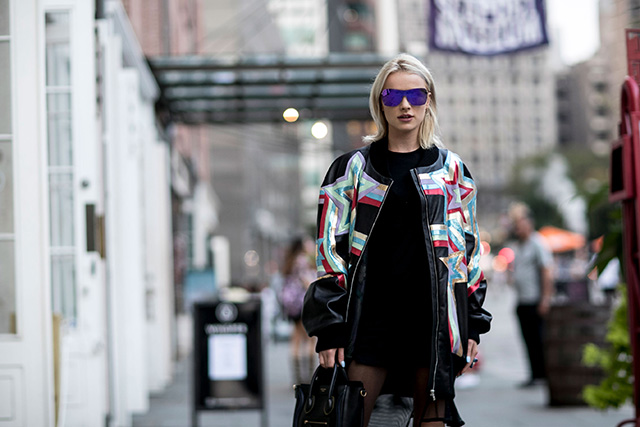 Что носят на Неделе моды в Нью-Йорке: 2 часть (фото 19)