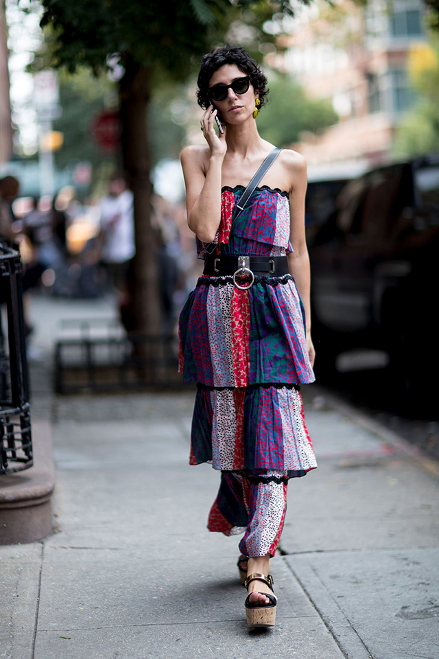 Что носят на Неделе моды в Нью-Йорке: 2 часть (фото 12)