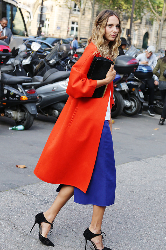 Неделя моды в Париже S/S 2015: street style. Часть I (фото 21)