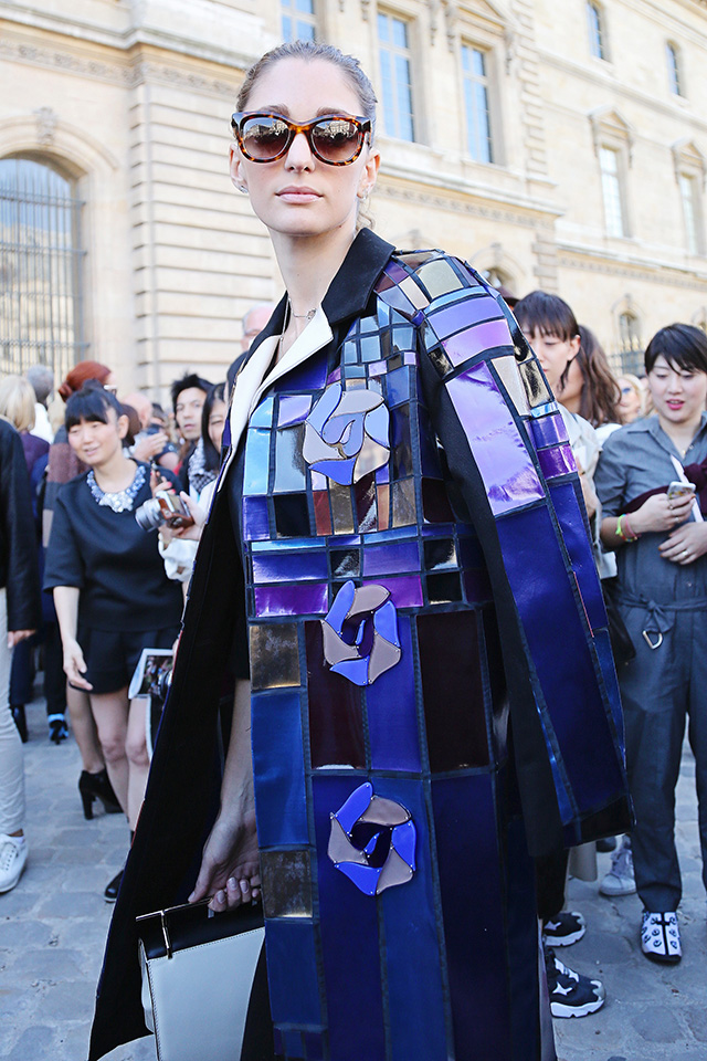 Неделя моды в Париже S/S 2015: street style. Часть III (фото 13)