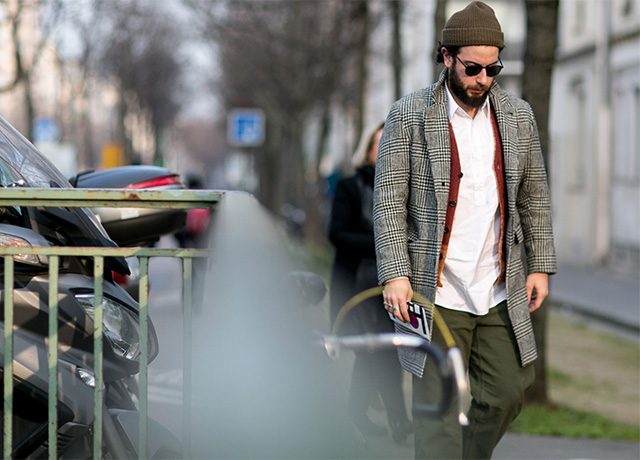 Мужская неделя моды в Париже F/W 2015: street style. Часть 1 (фото 17)
