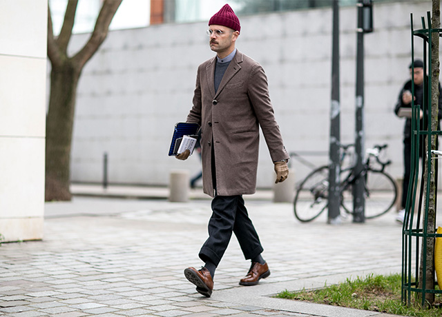 Мужская неделя моды в Париже F/W 2015: street style. Часть 1 (фото 9)