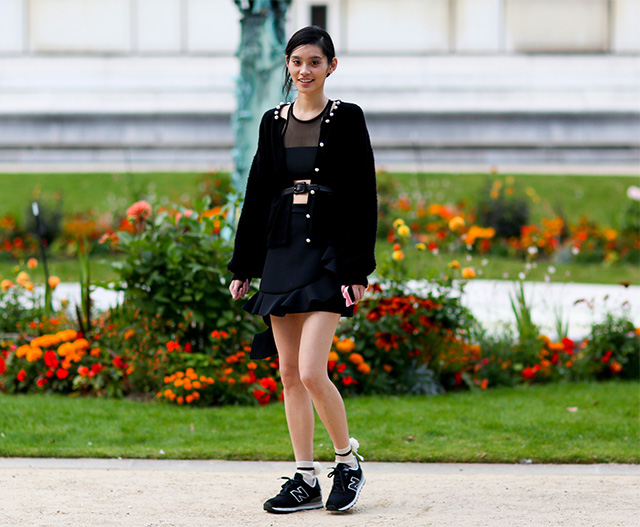 Неделя моды в Париже S/S 2015: street style. Часть I (фото 28)