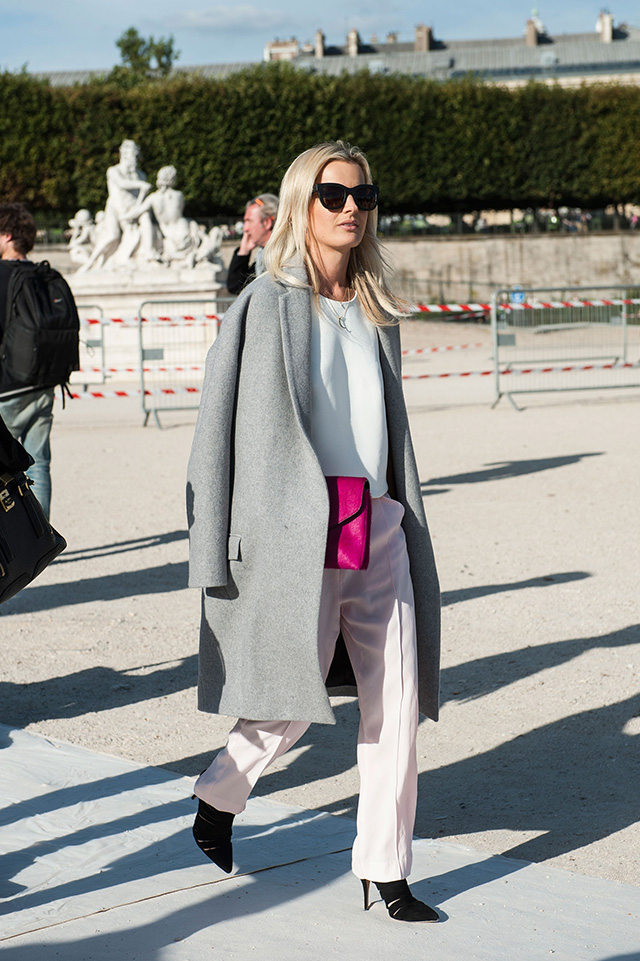 Неделя моды в Париже S/S 2015: street style. Часть II (фото 14)