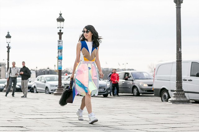 Неделя моды в Париже F/W 2015: street style. Часть 3 (фото 25)