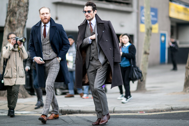 Мужская неделя моды в Лондоне F/W 2015: street style. День первый (фото 4)