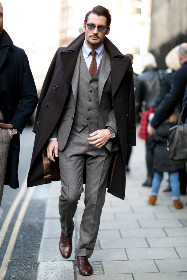 Мужская неделя моды в Лондоне F/W 2015: street style. День первый (фото 7)