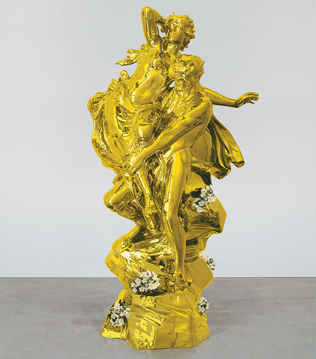 Работа Джеффа Кунса окажется рядом с "Давидом" Микеланджело (фото 1)