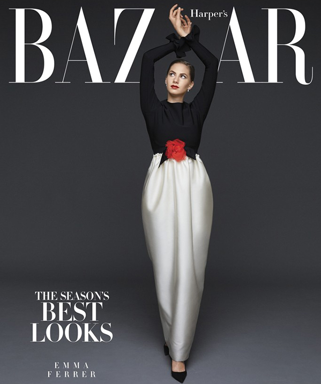 Внук Ричарда Аведона снял внучку Одри Хепберн для Harper's Bazaar (фото 1)