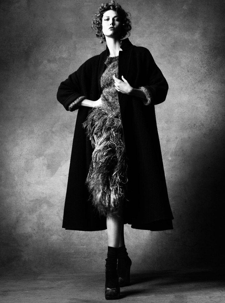 Карли Клосс в объективе Виктора Демаршелье (фото 3)