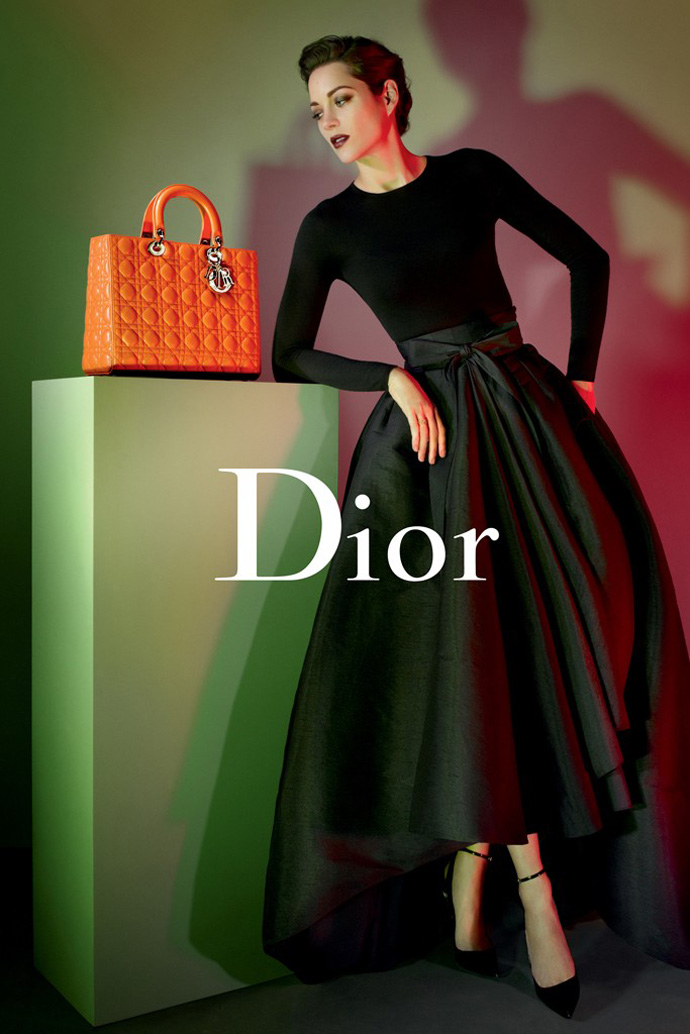 Марион Котийяр в новой рекламной кампании Dior (фото 1)