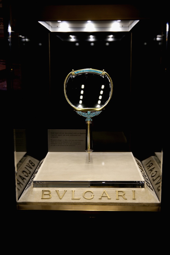 Выставка Bulgari в рамках премьеры фильма "Клеопатра"