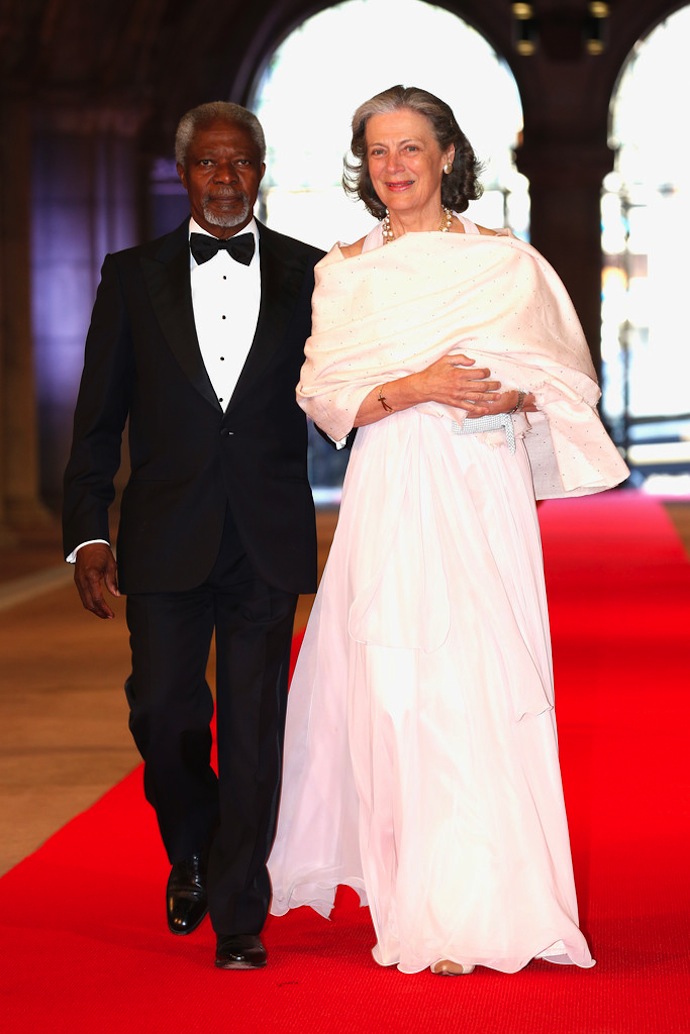 Кофи Аннан и Мария Анна