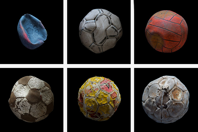 Вопрос экологии: 769 выброшенных мячей в фотосессии Мэнди Баркер (фото 1)