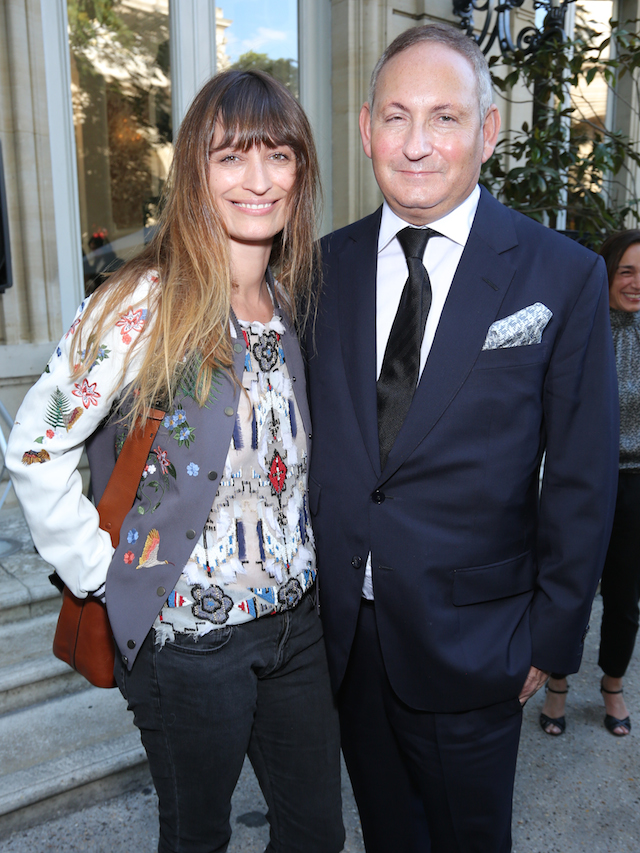 Коктейль в честь победителей ANDAM Fashion Award в Париже (фото 10)