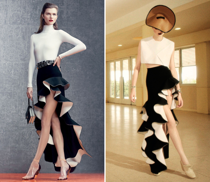 Vogue апрель 2013 и L'Express Styles март 2013