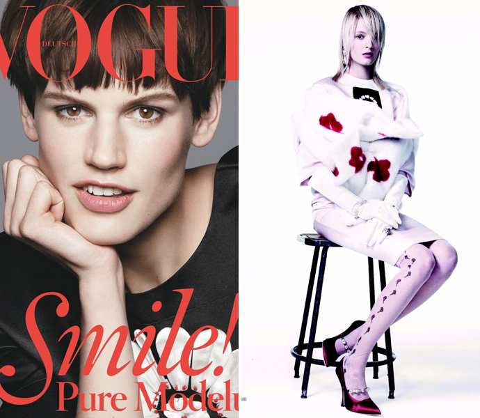 Vogue Germany и Vogue China, март 2013