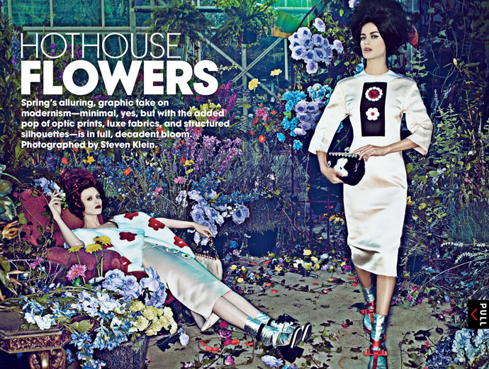 Prada: Vogue US январь 2013