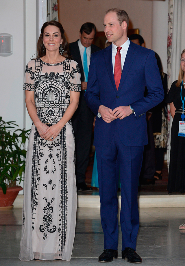 Принц Уильям и Кейт Миддлтон в Индии (фото 13)