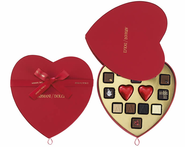 Коллекция шоколада Armani ко Дню святого Валентина (фото 1)
