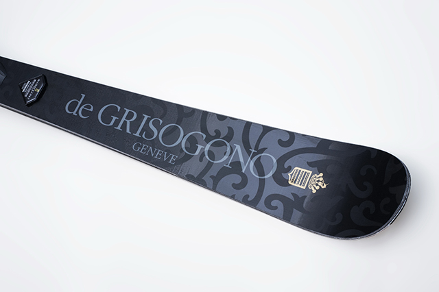 Ювелирно-часовой бренд de Grisogono представил капсульную коллекцию лыж (фото 2)