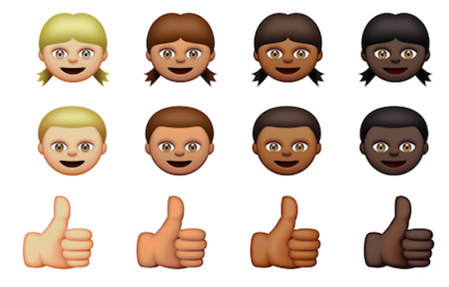 Новые "толерантные" символы Emoji (фото 1)