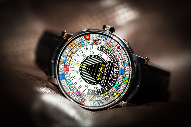 Яркая натура: Louis Vuitton представили часы с функцией мирового времени (фото 1)