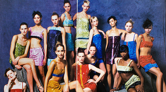 Джанни Версаче и его супермодели - потрясающая ретроспектива самых ярких моментов в жизни великого дизайнера вместе со своими великолепными музами на 15 великолепных фотографиях! Джанни Версаче и его супермодели: уникальная ретроспектива из 15 фотографий