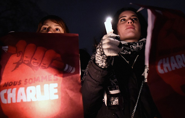 #JeSuisCharlie: Марш мира в 25 фотографиях (фото 13)
