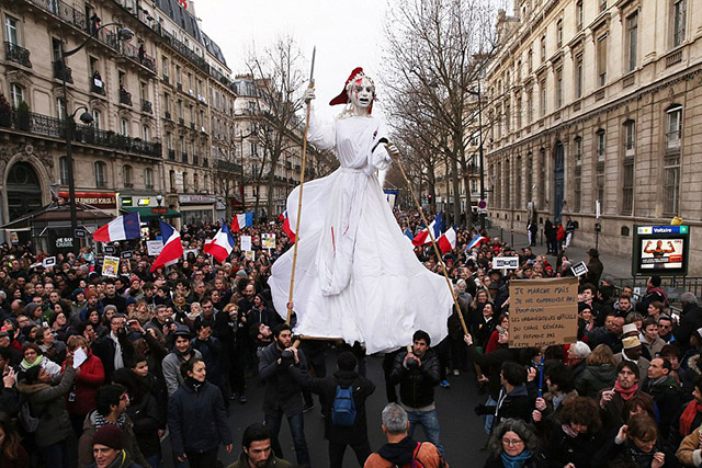 #JeSuisCharlie: Марш мира в 25 фотографиях (фото 3)