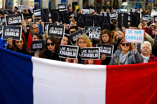 #JeSuisCharlie: Марш мира в 25 фотографиях (фото 6)