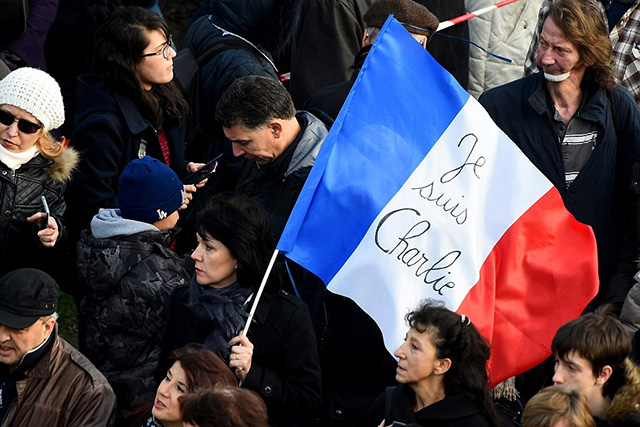 #JeSuisCharlie: Марш мира в 25 фотографиях (фото 5)