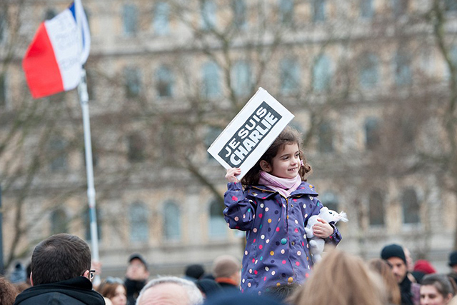 #JeSuisCharlie: Марш мира в 25 фотографиях (фото 4)