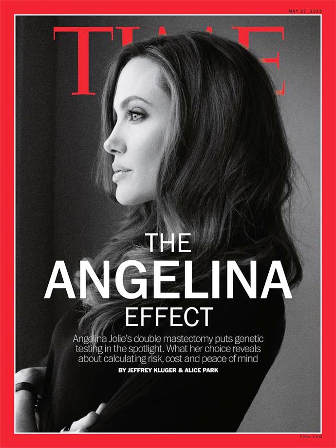 Анджелина Джоли на обложке нового номера Time (фото 1)